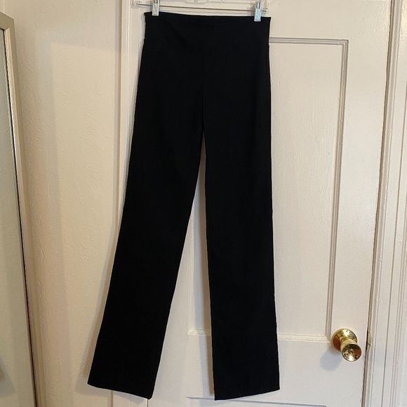 Iz Byer Pants - IZ Byer Black Stretch Straight Leg Dress Pants
